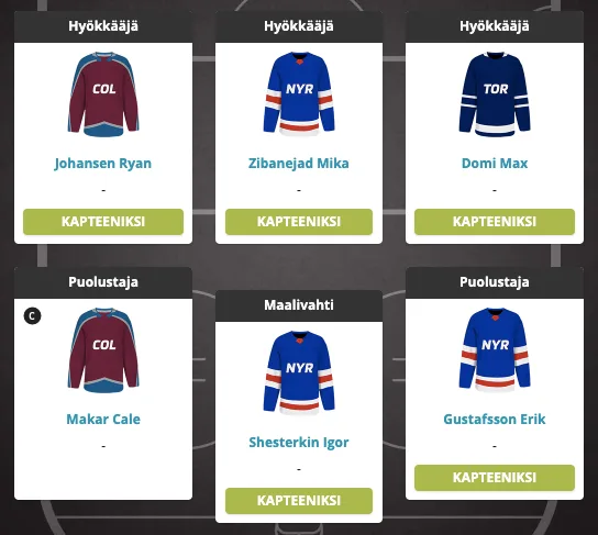 Hockey GM joukkue: Jakso 4 - kausi 23-24