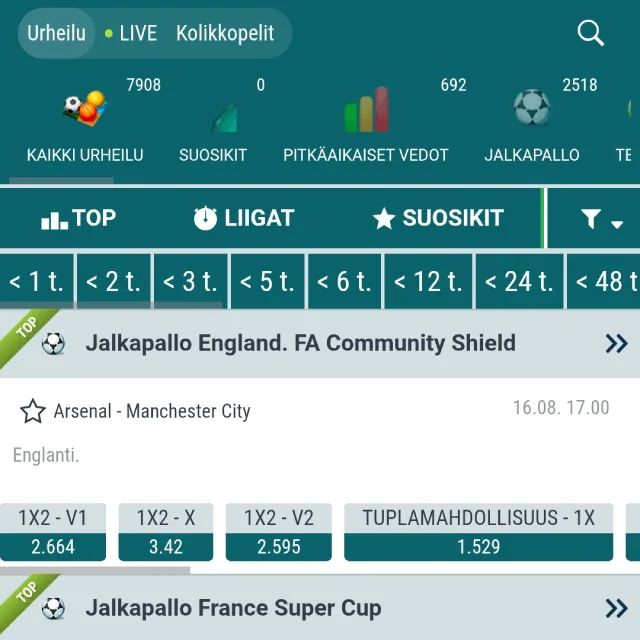 22Bet vedonlyönti