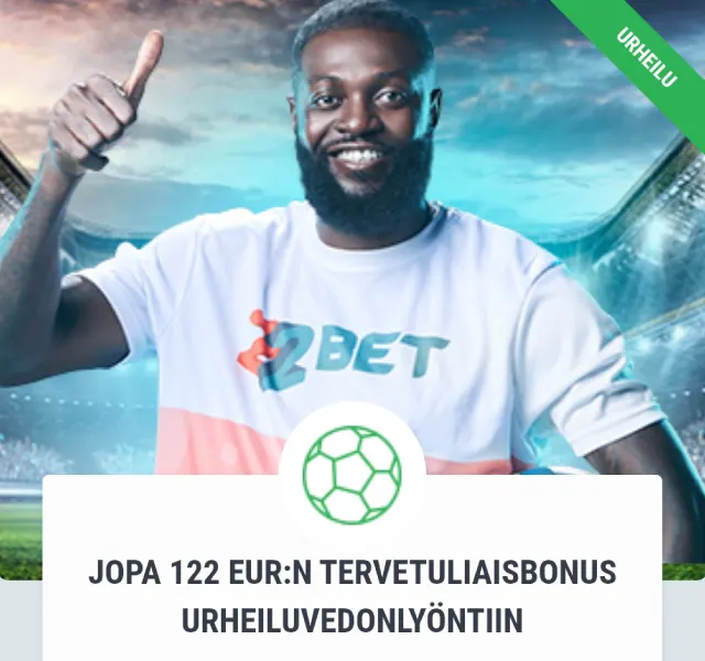 22Bet vedonlyöntibonus