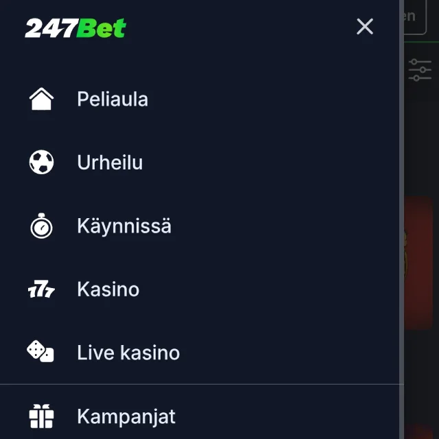 247Bet mobiili