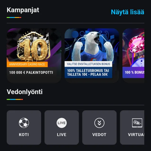 Coolbet kampanjat