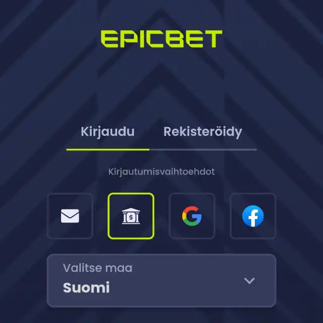 Epicbet PNP-vedonlyönti