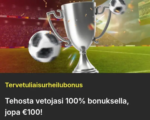 Freespinza Vedonlyöntibonus