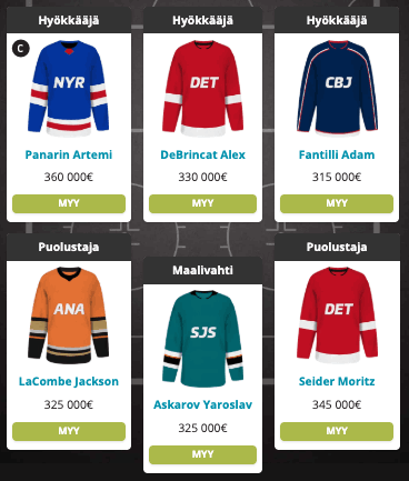 Hockey GM vinkit: Jakso 2 (Kausi 2025-26)