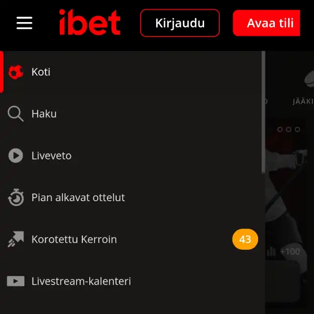 iBet Mobiili