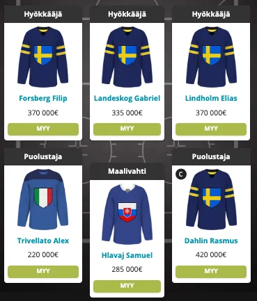 Koutsin joukkue B: Leijonapörssi talviolympialaiset 2026
