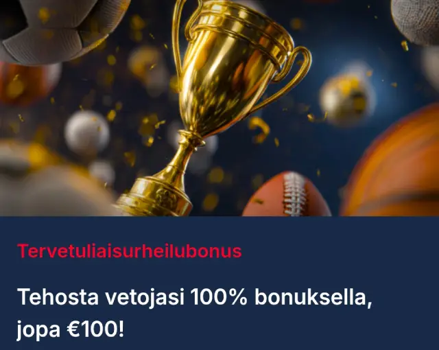 Kudosbet vedonlyöntibonus