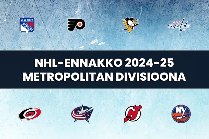 NHL kausiennakko 2024-25 - Metropolitan divisioona