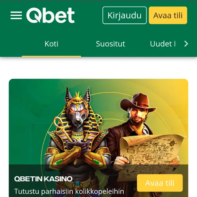 Qbet kasinoaula