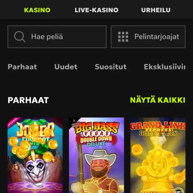 RTBet Kasinoaula